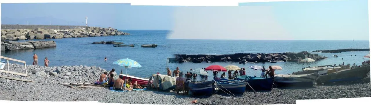 4 Bedrooms House With Sea View And Enclosed Garden At Riposto 1 Km Away From The Beach Italy